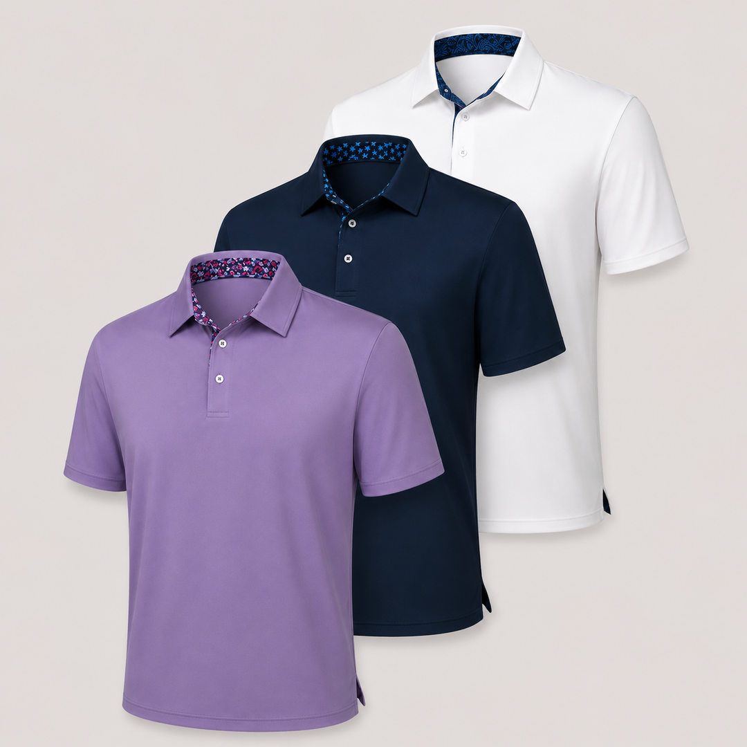 Mayfair Polo — Classic Breathable Collared Polo Shirt