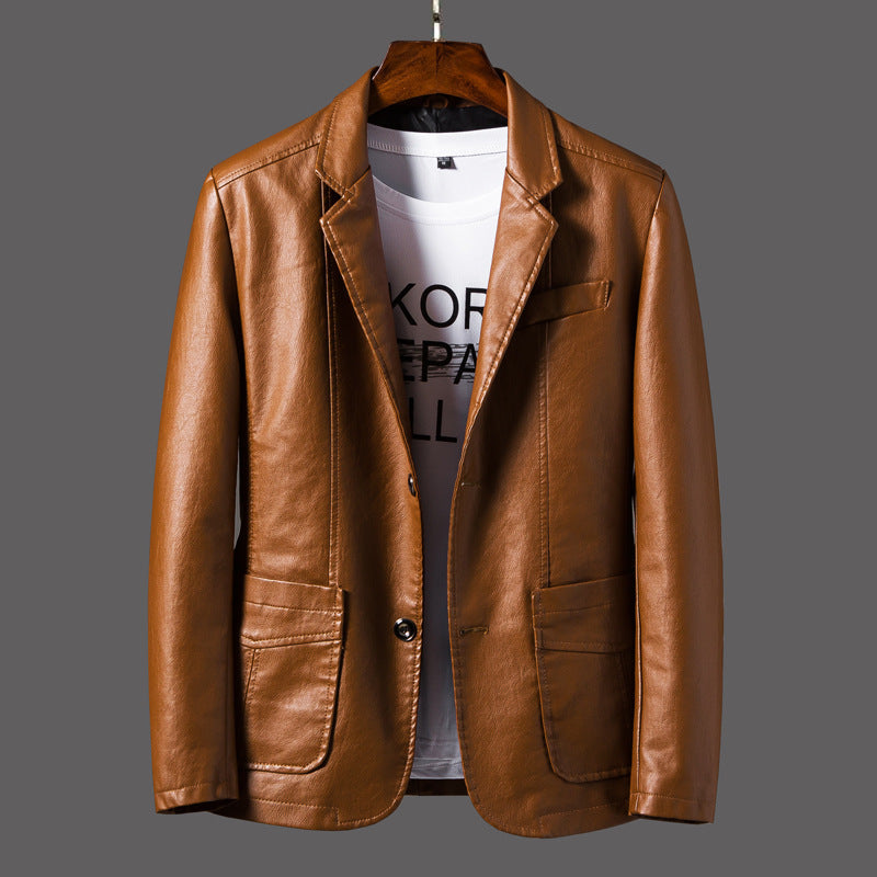 Enzo | Men's leather jacket
