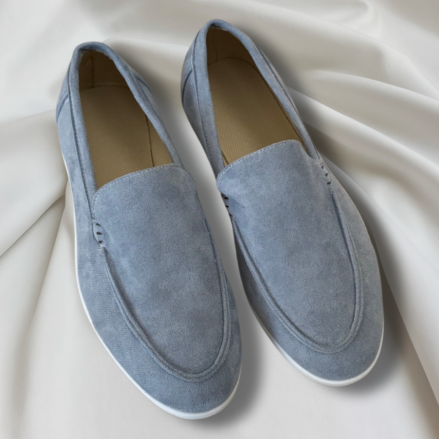 Elegant suede loafers – as stylish as designer ones, but much more affordable