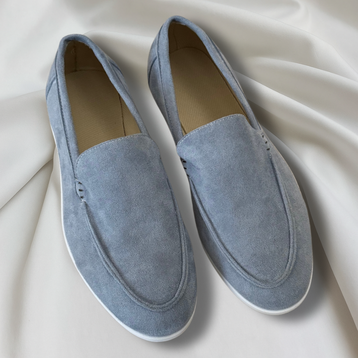 Elegant suede loafers – as stylish as designer ones, but much more affordable