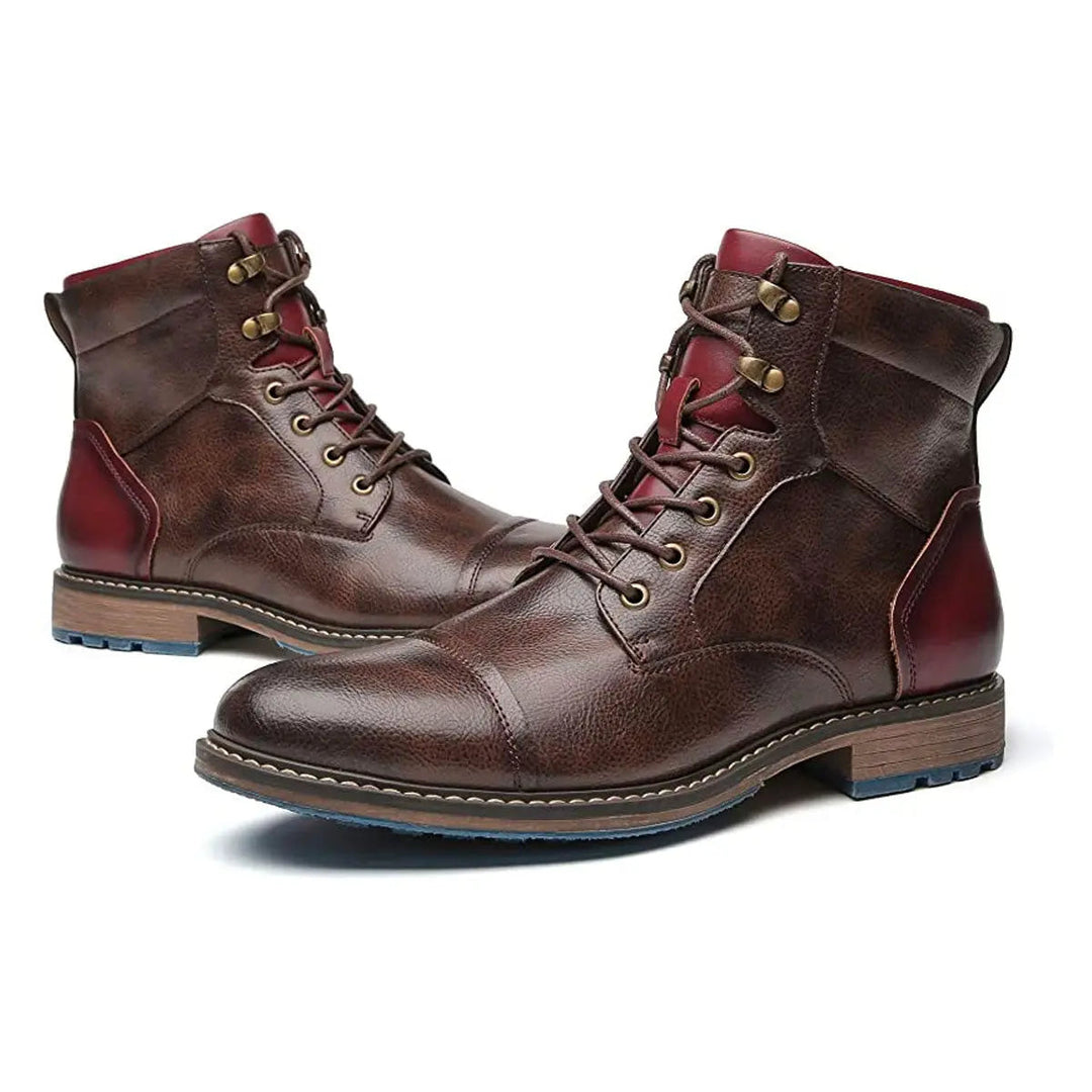 Leo - Handcrafted Premium Leather Oxford Boots