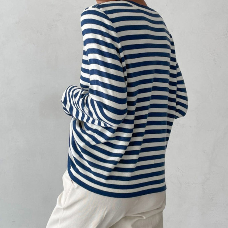 Dagmar | Elegant striped women's T-shirt