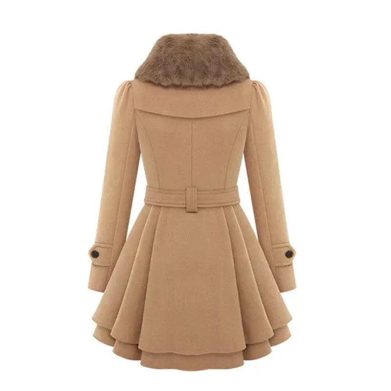 Yena Coat Elegance with Double Buttons | Stylish and Comfortable