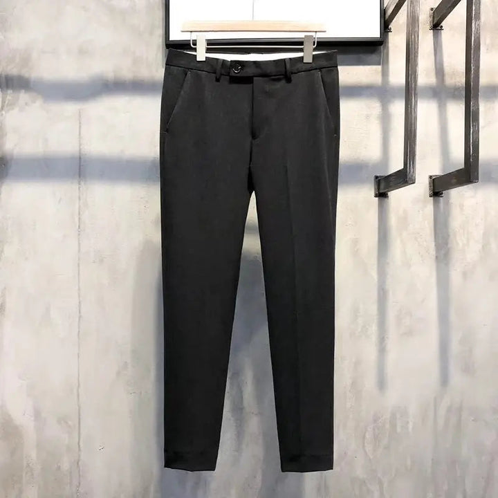 Manu - Plain formal trousers in slim fit