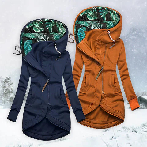 NORDALYA – Eleganter & Wärmender Wintermantel mit Kapuze