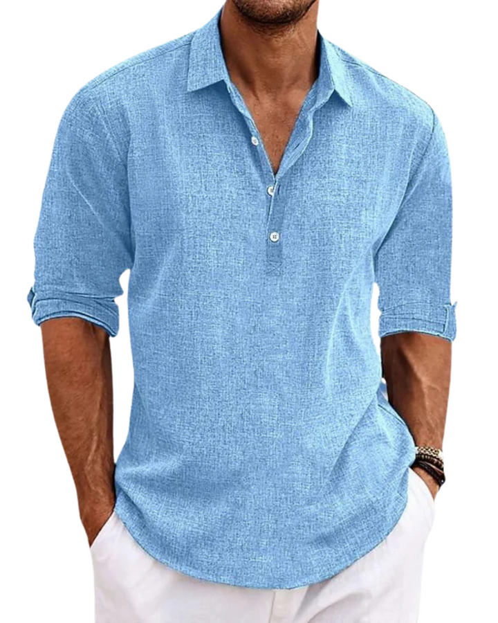 Sabbio cotton shirt – stylish &amp; airy for hot summer days