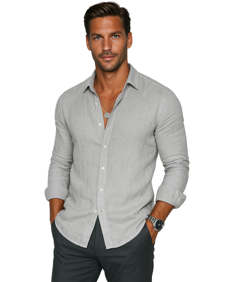 Lino Classico – Lightweight men’s shirt made of linen