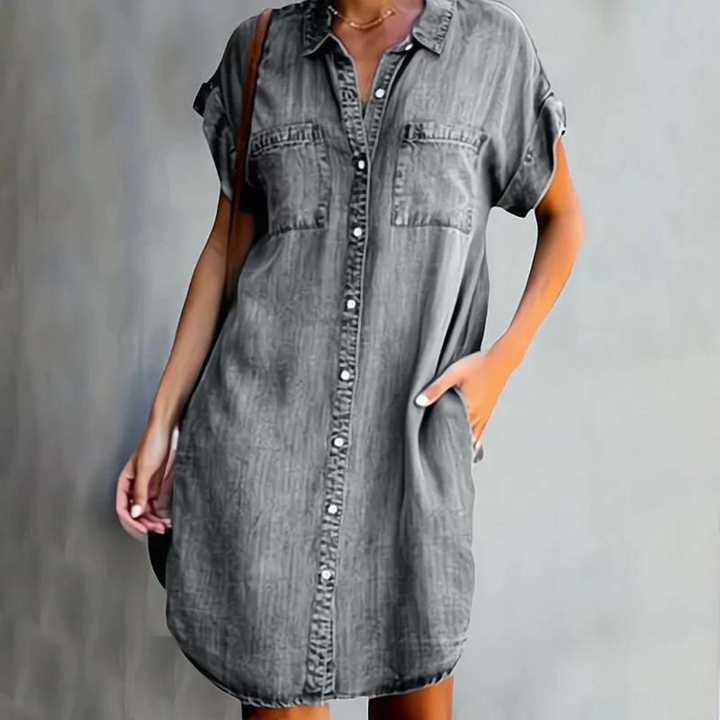 Luna | Chic denim dress