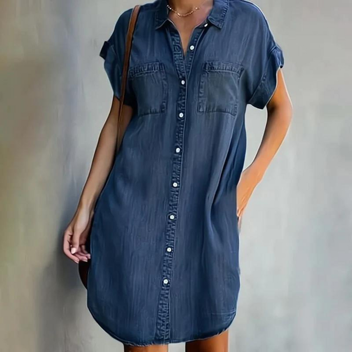 Luna | Chic denim dress