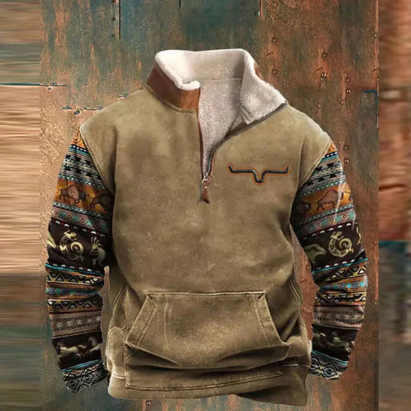 Colton Stylish Comfort Zip-Up Sweater