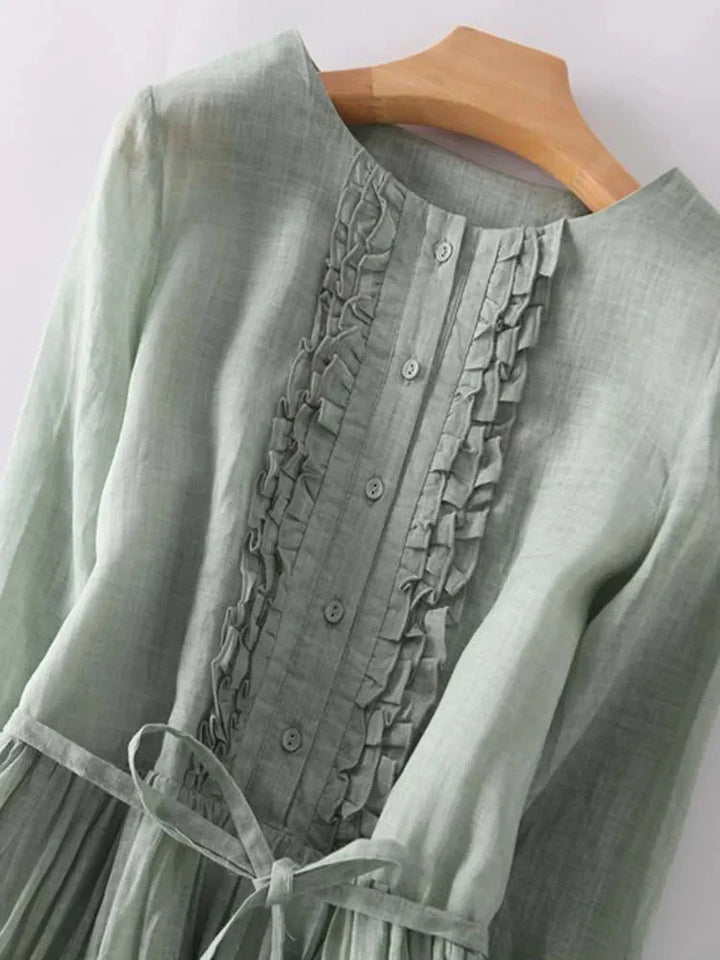 Laureen | Elegant linen dress