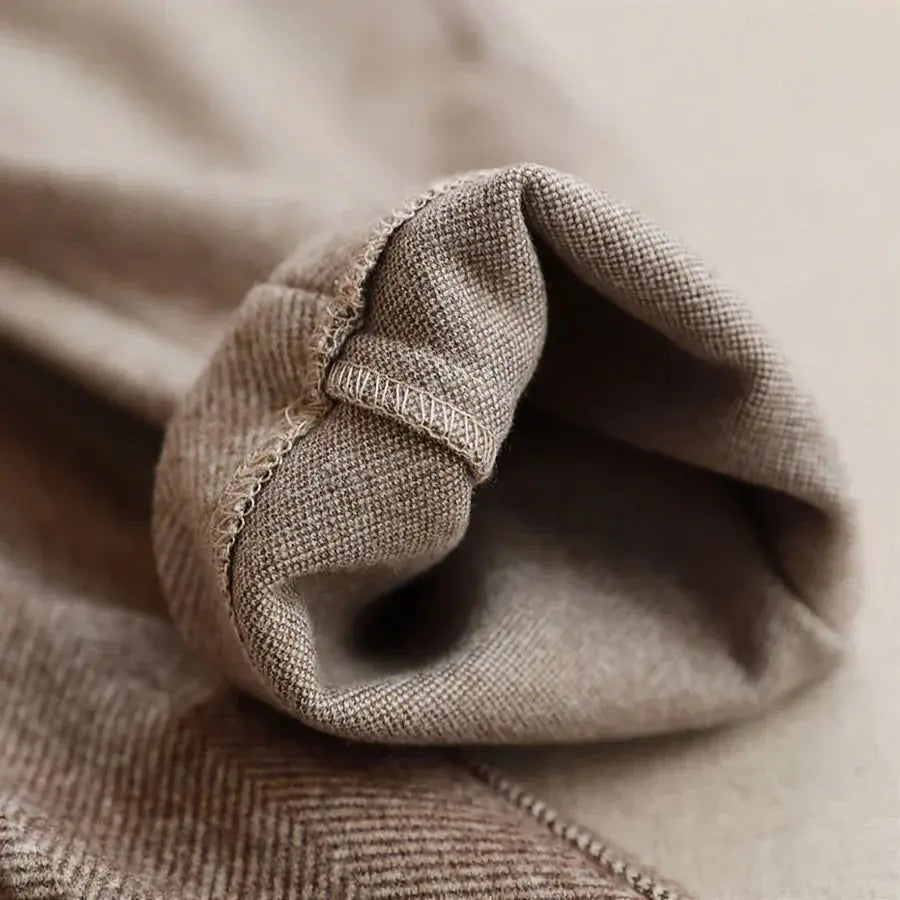 MEIKE - ELEGANT SUIT TROUSERS MADE FROM PURE WOOL