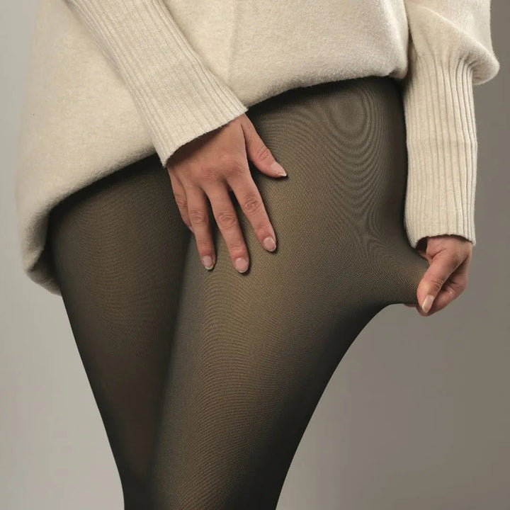 Fleece tights | Stylish comfort &amp; warmth for winter