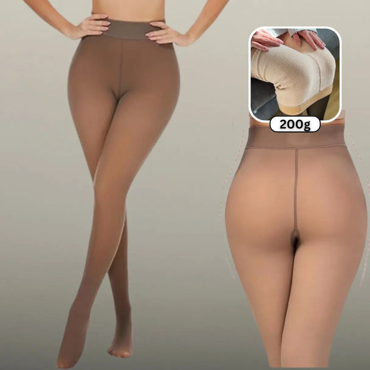 Fleece tights | Stylish comfort &amp; warmth for winter