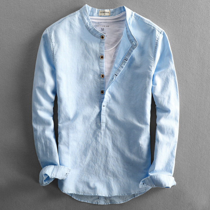 Luca | Summer linen shirt for men