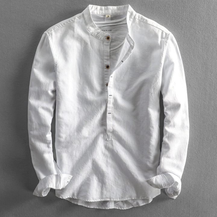 Luca | Summer linen shirt for men