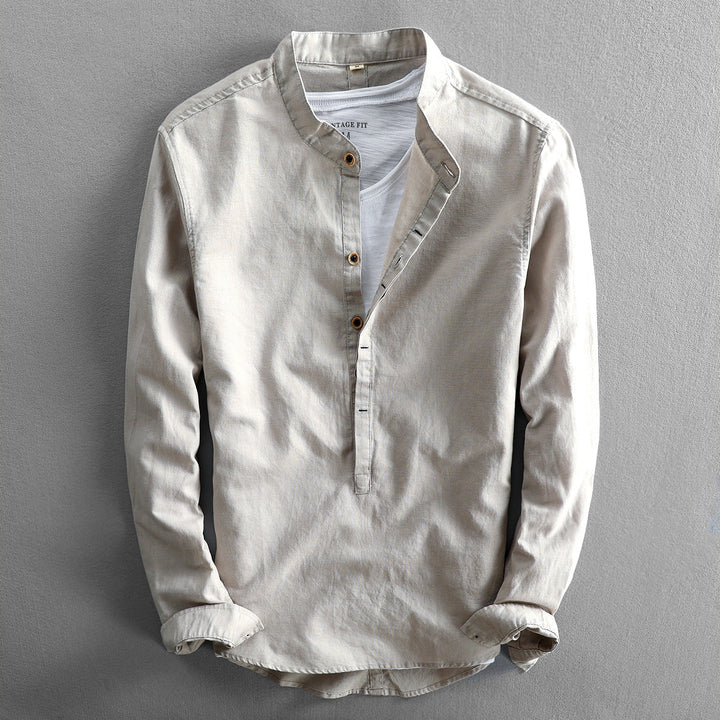 Luca | Summer linen shirt for men
