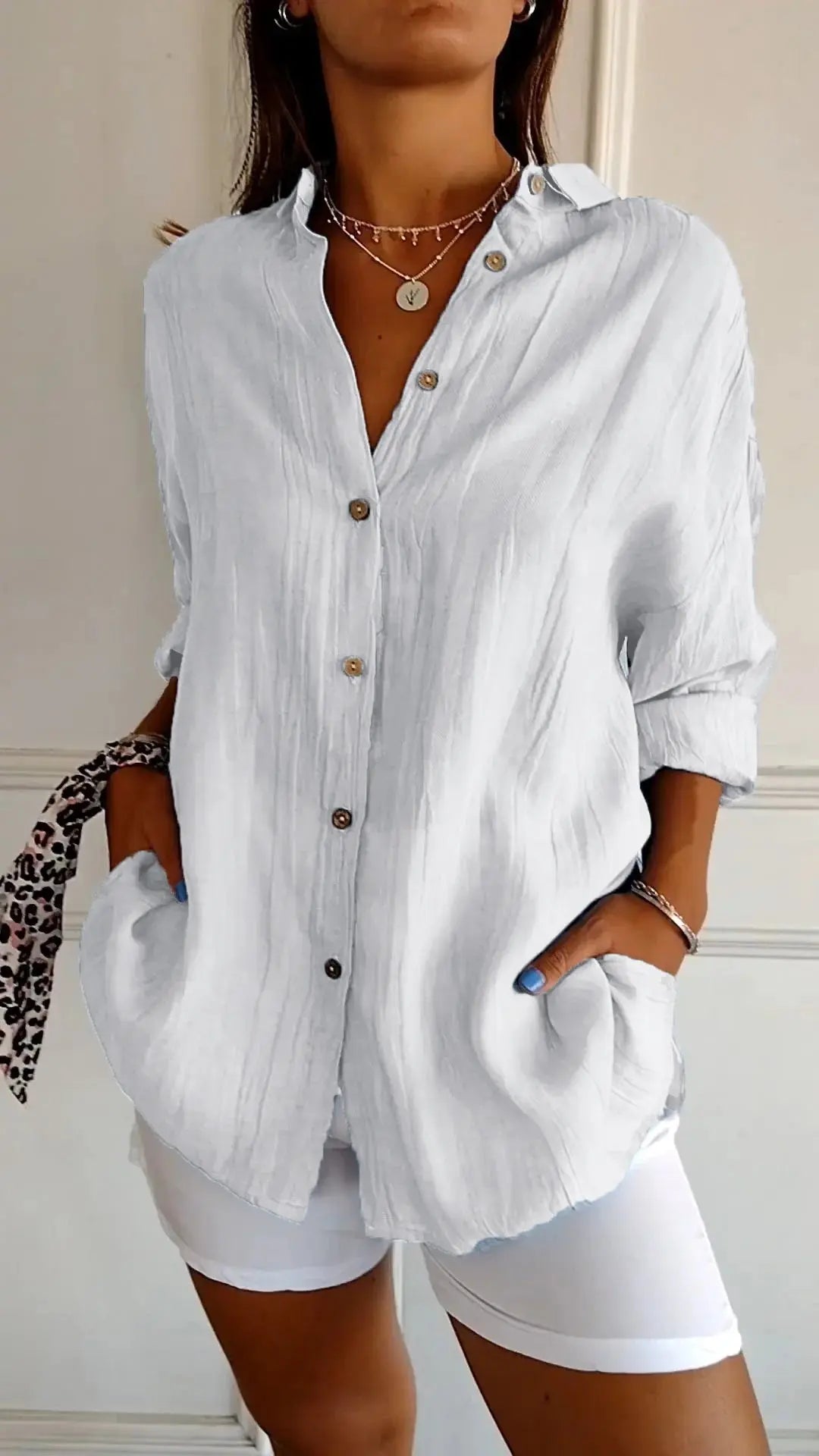 Saskia | Elegant women's shirt