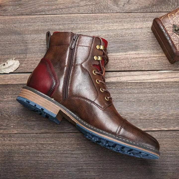 Leo - Handcrafted Premium Leather Oxford Boots