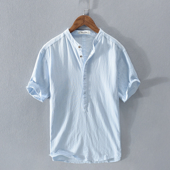 Bernd | Summer shirt made of cotton and linen