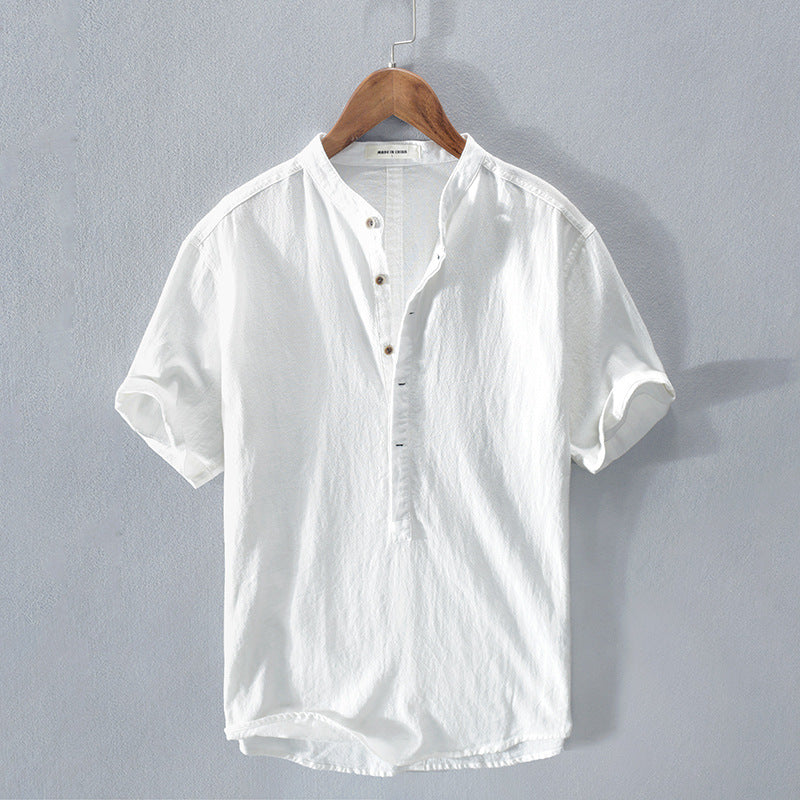 Bernd | Summer shirt made of cotton and linen