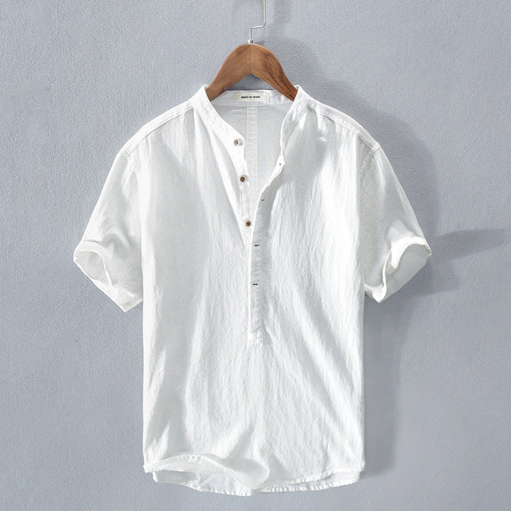 Bernd | Summer shirt made of cotton and linen