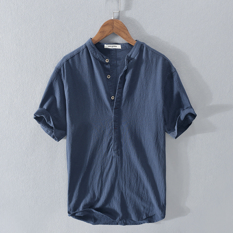 Bernd | Summer shirt made of cotton and linen