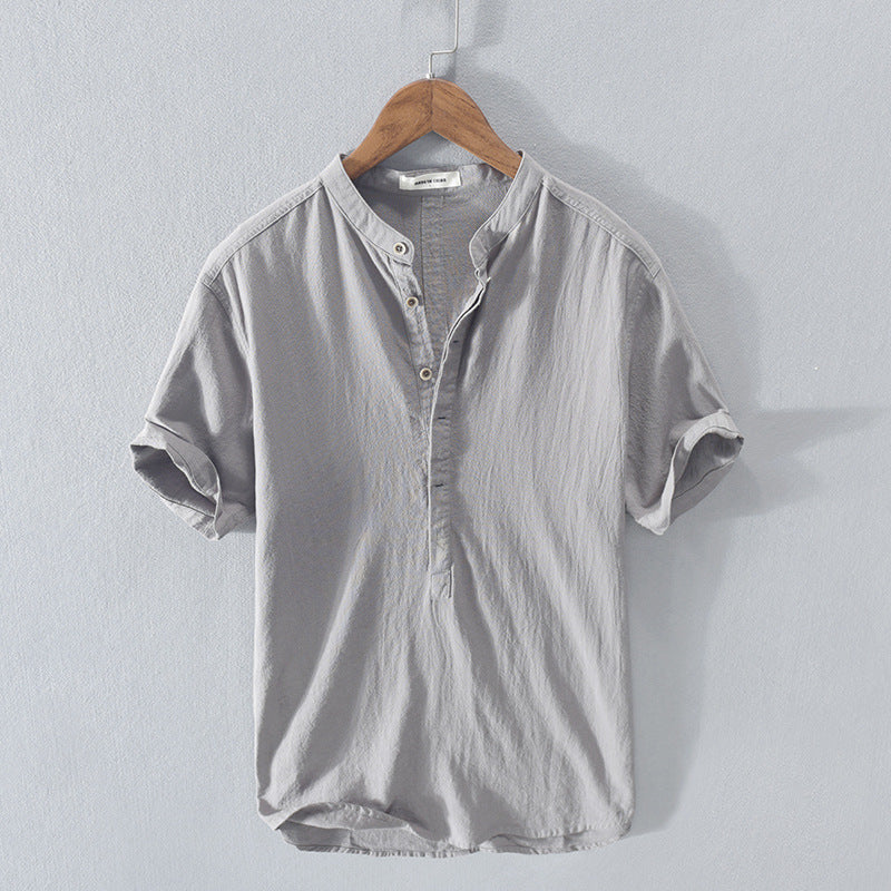 Bernd | Summer shirt made of cotton and linen