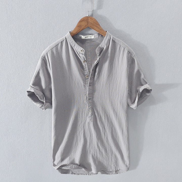 Bernd | Summer shirt made of cotton and linen