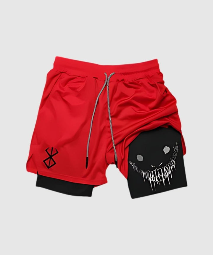MK Anime Berserk Gym Shorts