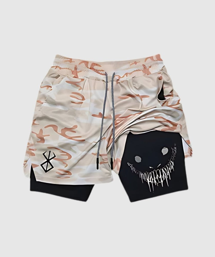MK Anime Berserk Gym Shorts
