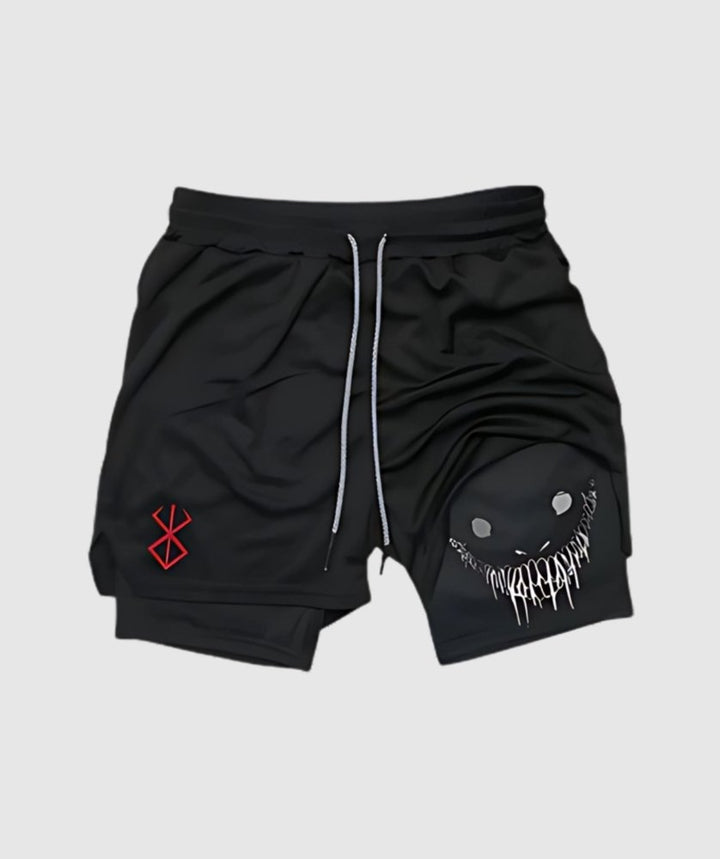 MK Anime Berserk Gym Shorts