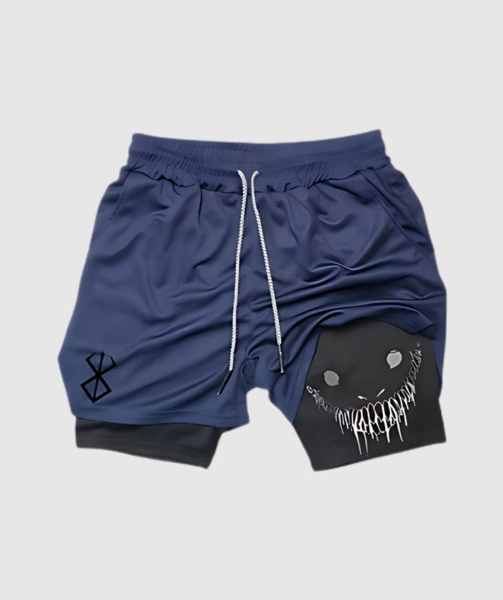 MK Anime Berserk Gym Shorts