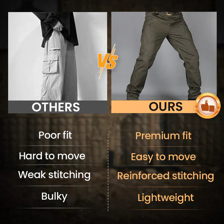 IX9 Tactical Trousers — Waterproof Multi-Pocket Utility