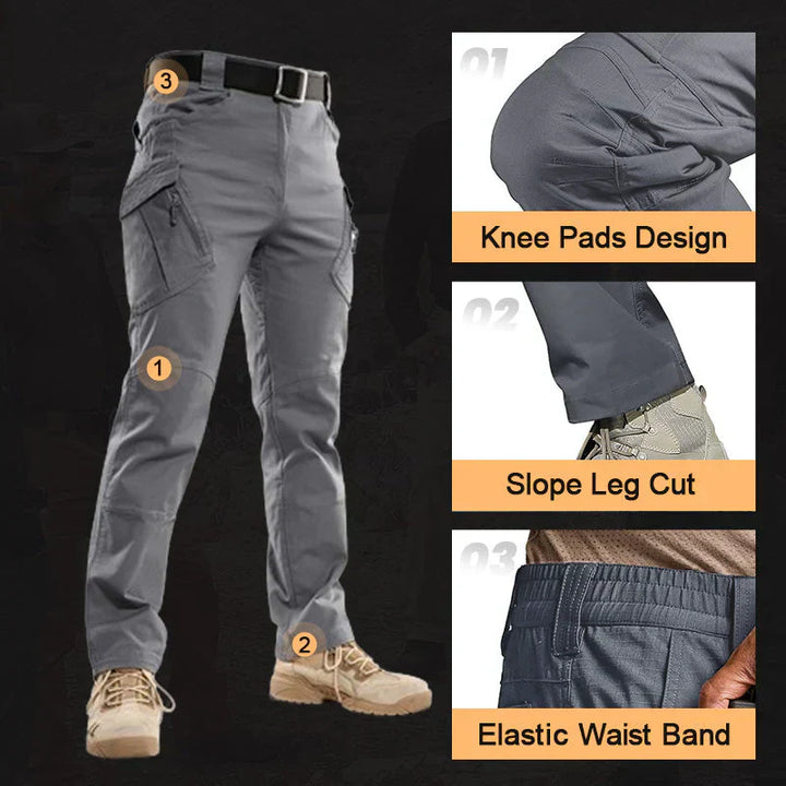 IX9 Tactical Trousers — Waterproof Multi-Pocket Utility