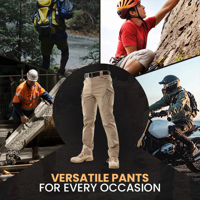 IX9 Tactical Trousers — Waterproof Multi-Pocket Utility