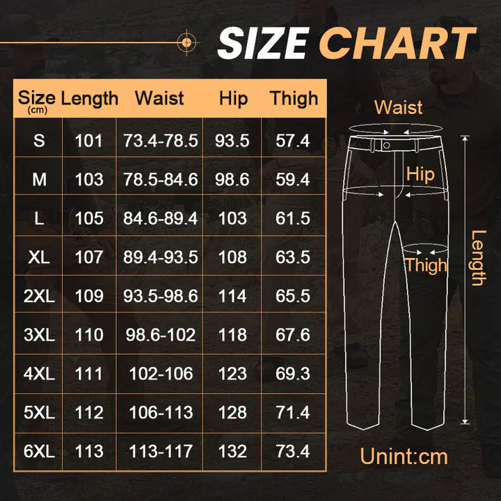 IX9 Tactical Trousers — Waterproof Multi-Pocket Utility
