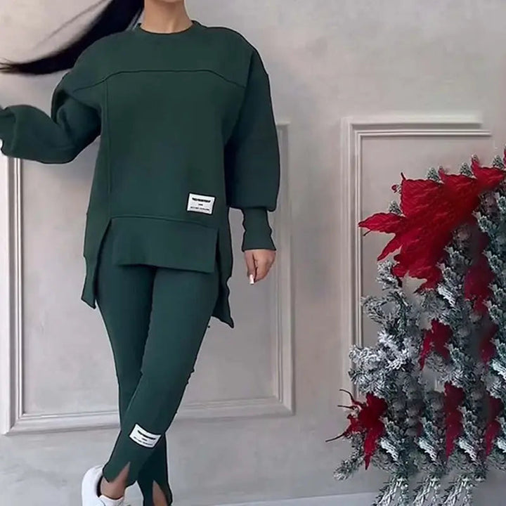 Elle Women's Casual Sweatshirt Leggings Set