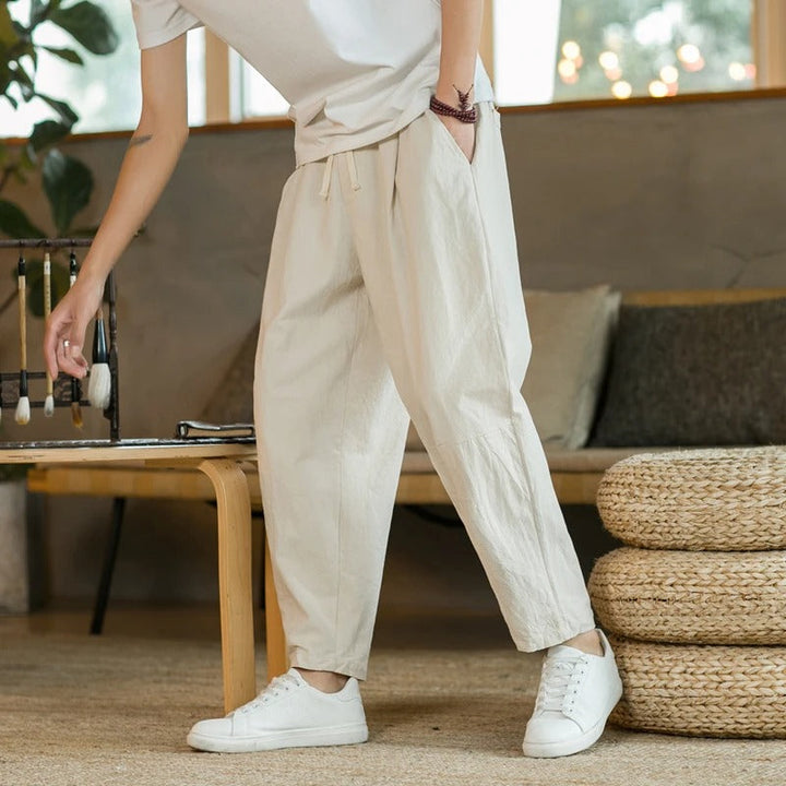 Jakob | Linen summer trousers