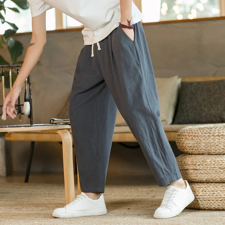 Jakob | Linen summer trousers
