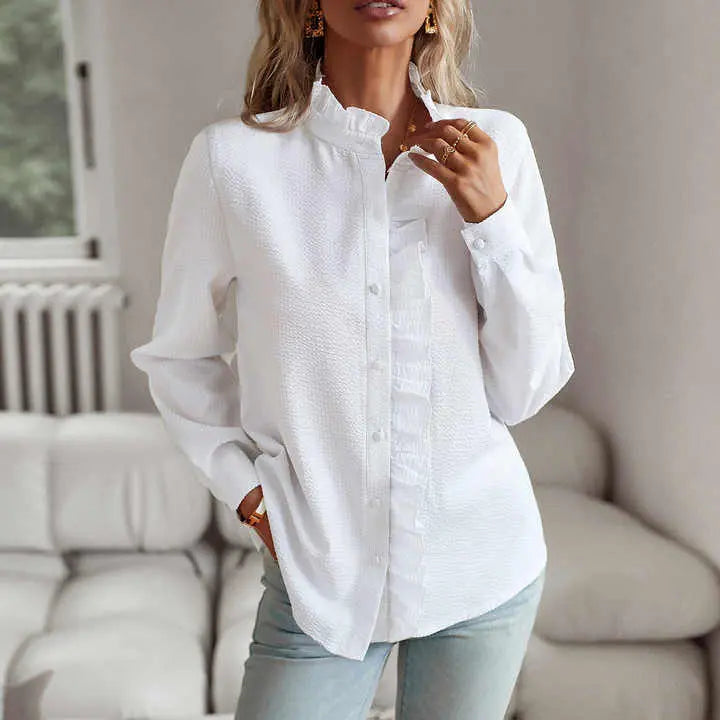 Lisbeth | Elegant long-sleeved blouse